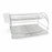 Draining Rack for Kitchen Sink Quttin White Silver Metal 46,5 x 35,5 x 26 cm 4,5 mm (4 Units)