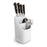 Cutlery Drainer Quttin White Plastic (23 x 13,5 x 12,5 cm)