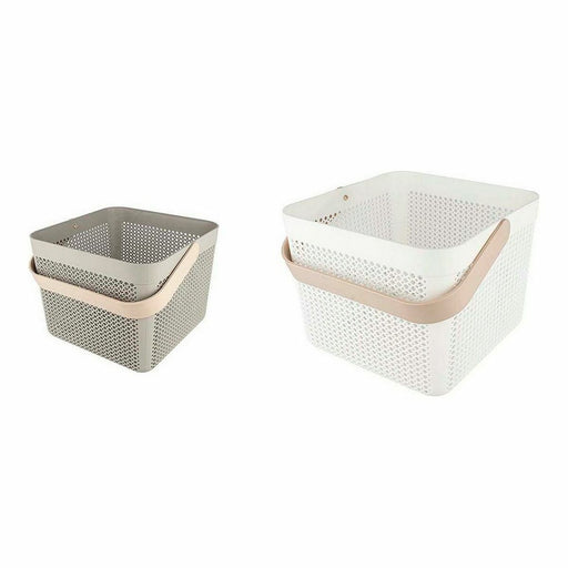 Multi-purpose basket Confortime Wood (23 x 23 x 18 cm)