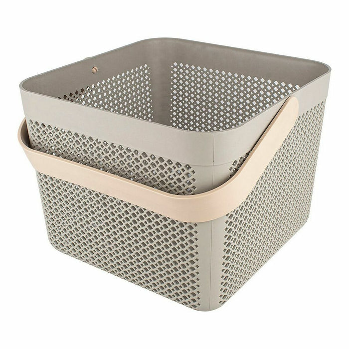 Multi-purpose basket Confortime Plastic 23 x 23 x 18 cm (12 Units)