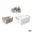 Multi-purpose basket Confortime Wood 26 x 18,5 x 12 cm (24 Units)