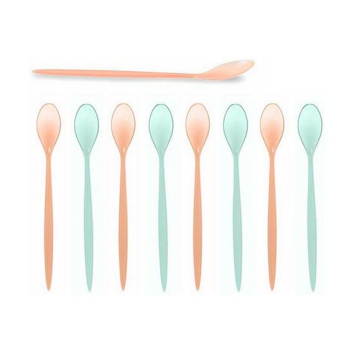 Set of Spoons Multicolour 8 Pieces 48 Units