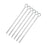 Barbecue Skewer Set Wooow Metal 6 Pieces 30 cm (36 Units)