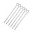 Barbecue Skewer Set Wooow Metal 6 Pieces 20 cm (36 Units)