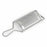 Curved Grater Stainless steel Silver 6,7 x 18 cm (48 Units)