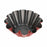 Flan Mould Quttin Cherry Carbon steel 24 x 24 x 9 cm (12 Units)