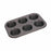 Flan Mould Quttin Cherry 6 Units Carbon steel 26,5 x 18,5 x 3 cm (12 Units)