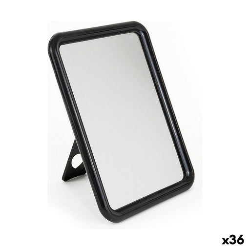Mirror with Mounting Bracket Wooow 13 x 18 x 1,1 cm (36 Units)