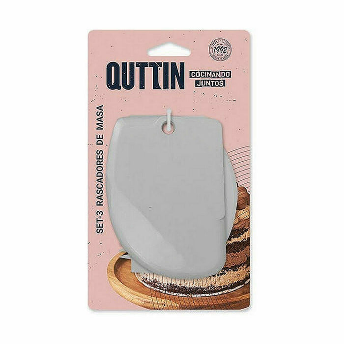 Dough cutter Quttin 3 Pieces 11 x 19 x 1 cm (48 Units)