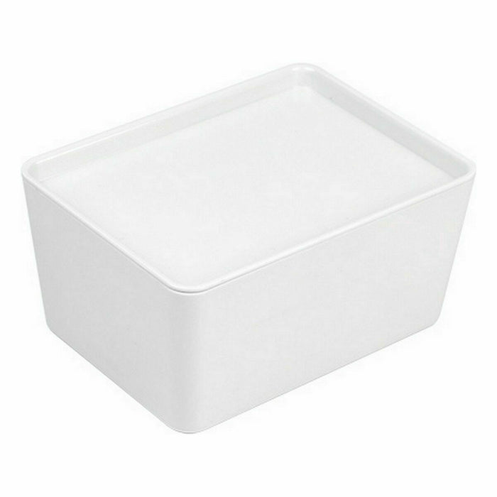 Stackable Organising Box Confortime With lid 17,5 x 13 x 8,5 cm (12 Units)