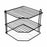 Plate Rack Confortime Corner-cupboard Black 22 x 22 x 25 cm