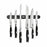 Magnetic knife rack Quttin Black 50 x 4,8 x 2 cm