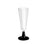 Reusable cava glasses Algon Black 150 ml 4 Units