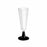 Reusable cava glasses Algon Black 24 Units 150 ml (4 Pieces)