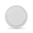 Set of reusable plates Algon Circular White 17 x 17 x 1,5 cm Plastic 25 Units