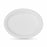 Set of reusable plates Algon White Plastic Oval 30 x 23 cm (36 Units)