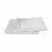 Food Tray Set Algon White Rectangular 2 Pieces 23 x 29,5 x 1 cm (48 Units)