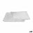Snack tray Algon White Rectangular 32,5 x 39 x 0,5 cm (48 Units)