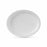 Plate set Algon Disposable White Sugar Cane Oval 26 cm (24 Units)