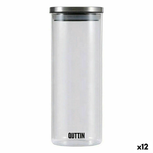 Jar Quttin Silicone 10 x 10 x 26 cm (12 Units)