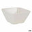 Snack Bowl La Mediterránea Melamin White Shine 10 x 10 x 5 cm (36 Units)