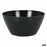 Snack Bowl La Mediterránea Melamin Anthracite 14,5 x 7 cm (24 Units)
