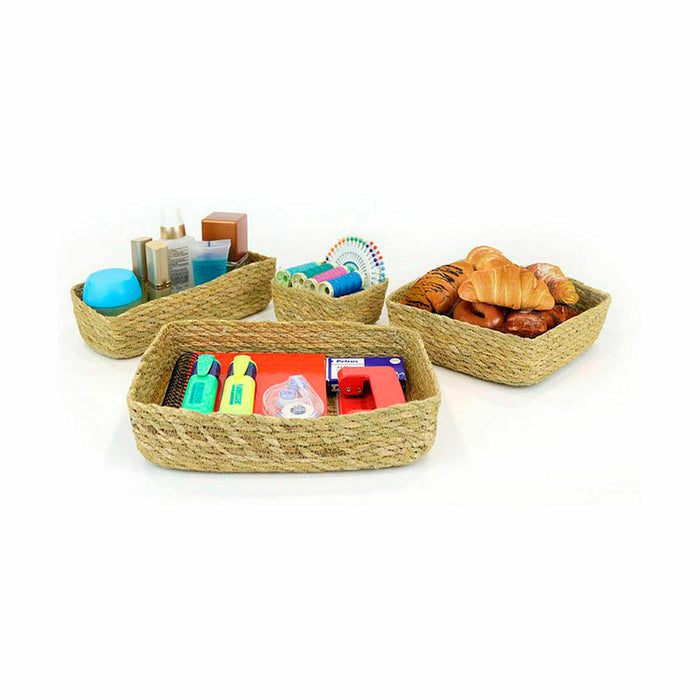 Multi-purpose basket Privilege 28 x 18 x 5 cm (18 Units)