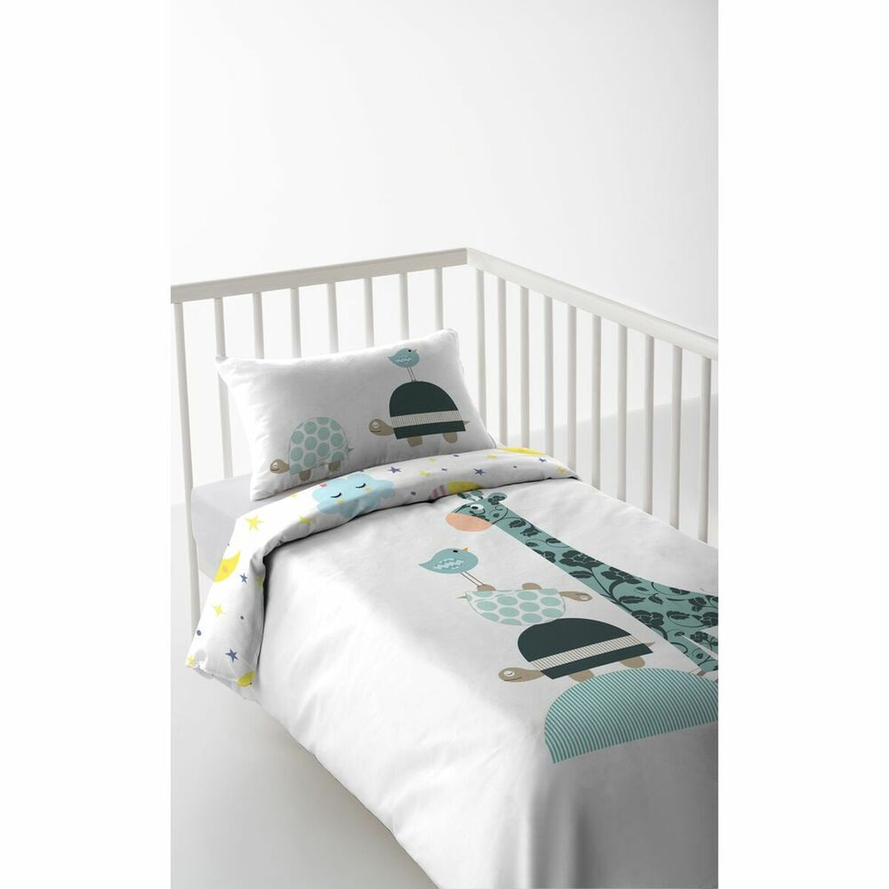 Cot Quilt Cover Cool Kids Pablo Reversible 100 x 120 + 20 cm 60cm cot