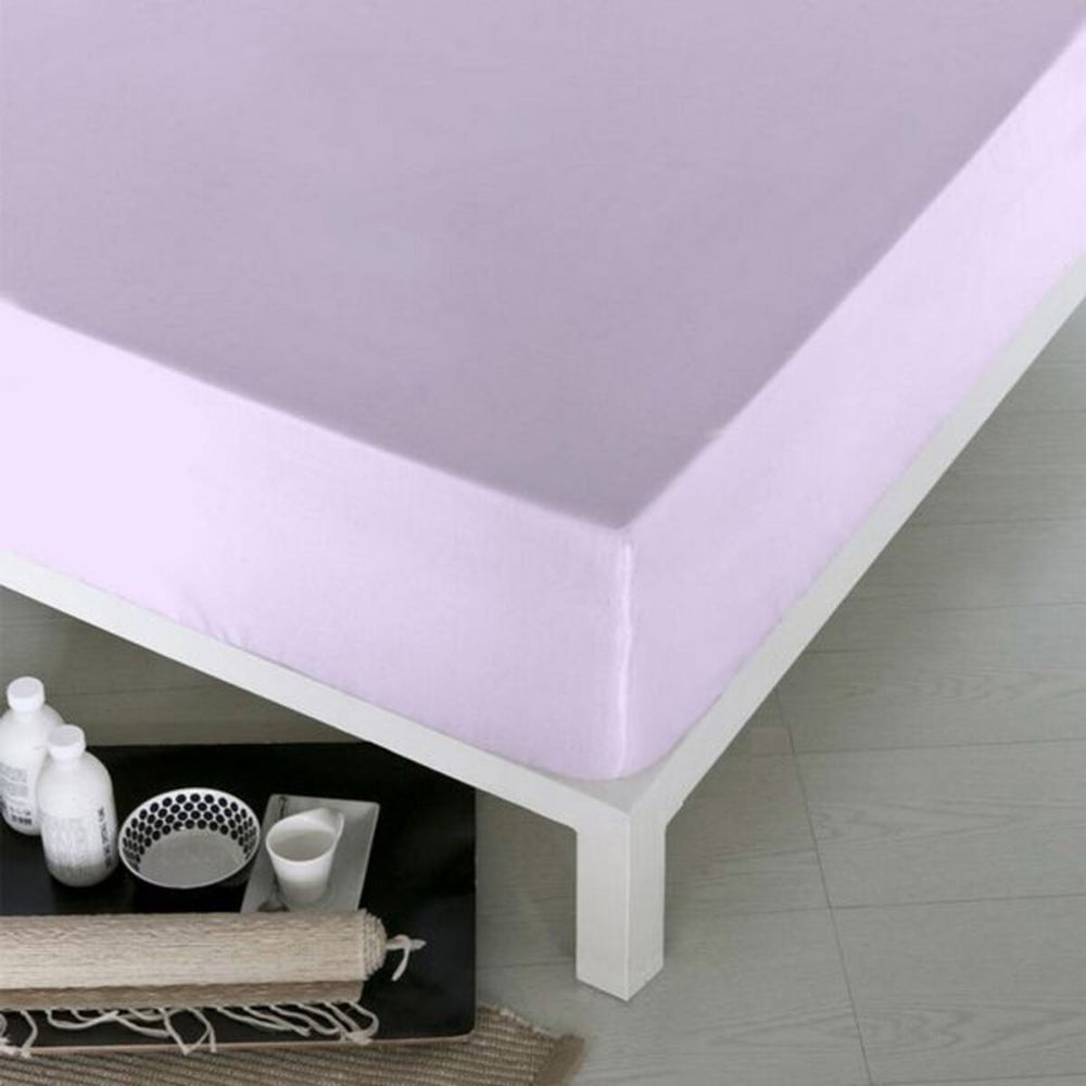 Fitted bottom sheet Naturals Violet