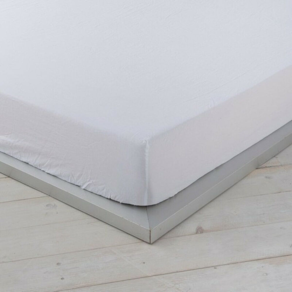 Fitted bottom sheet Naturals White