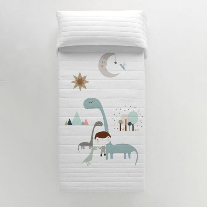 Reversible Bedspread Haciendo el Indio Jurassic White