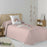 Reversible Bedspread Haciendo el Indio Unicorn Pink