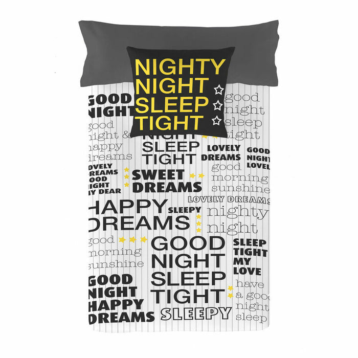 Nordic cover Naturals Words Super king (260 x 220 cm)