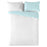 Nordic cover Naturals Blue White (Bed 200) (280 x 270 cm)