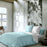 Nordic cover Naturals Blue White (Bed 200) (280 x 270 cm)