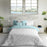 Nordic cover Naturals Blue White (Bed 200) (280 x 270 cm)