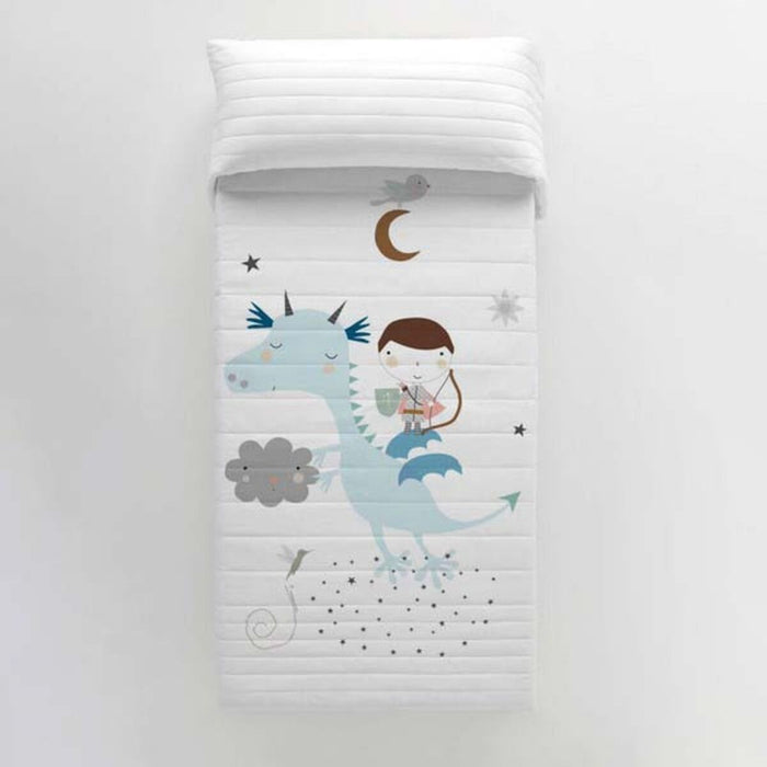 Reversible Bedspread Haciendo el Indio Magic Dragon