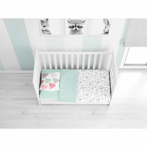 Cot Quilt Cover Naturals Julie 115 x 145 + 20 cm 80cm cot