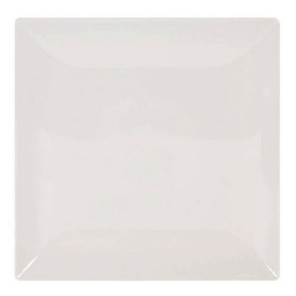 Flat plate La Mediterránea Elite Shine Ivory Stoneware
