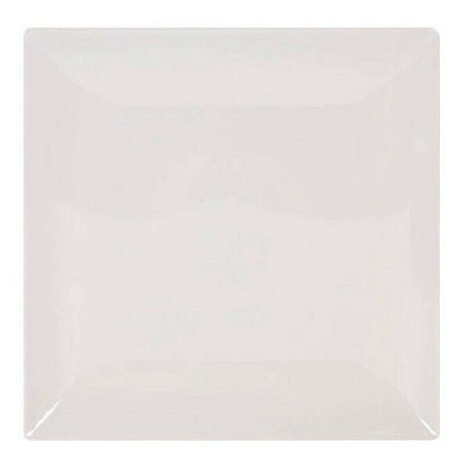 Flat plate La Mediterránea Elite Shine Ivory Stoneware