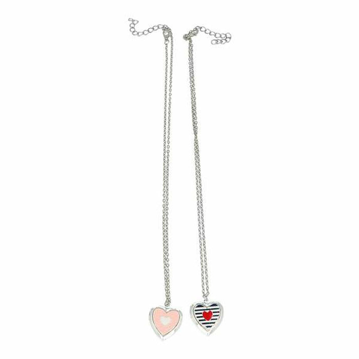 Necklace Inca Silver Heart 2 Units