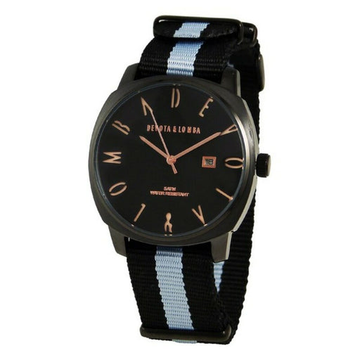 Men's Watch Devota & Lomba DL008MSPBKGR-04BLACK (Ø 42 mm)