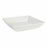 Salad Bowl La Mediterránea Elite White Ceramic 21 x 21 x 4,5 cm (6 Units) (21 x 21 x 4,5 cm)