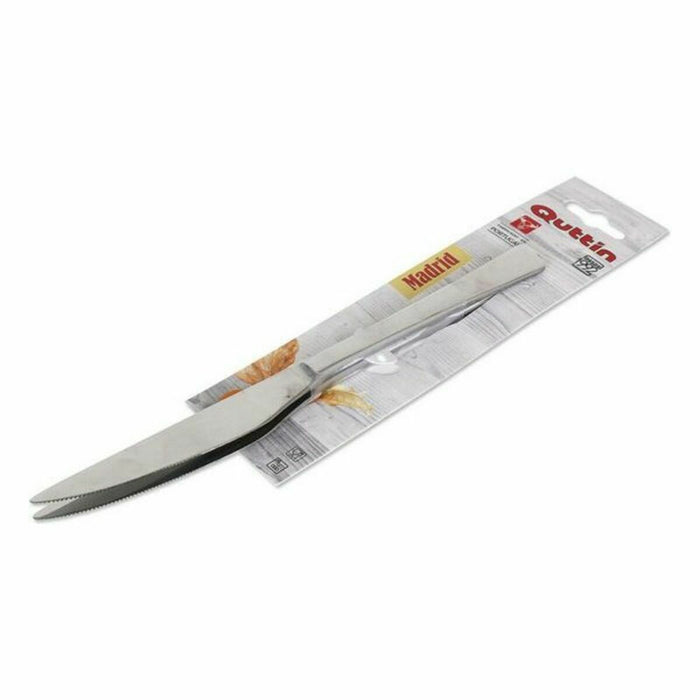 Knife Set Madrid Quttin Madrid (22 cm) 2 Pieces (12 Units)