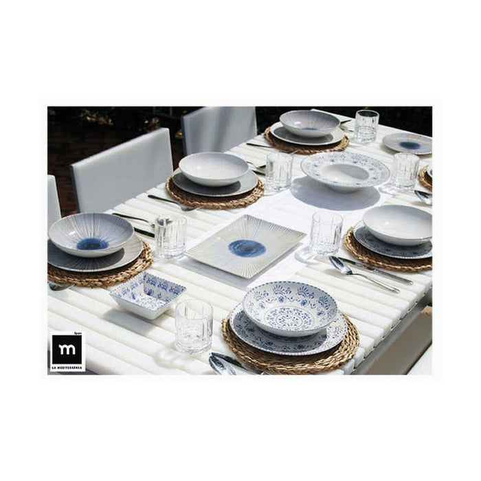 Snack tray La Mediterránea Blur Rectangular 30 x 8 x 2 cm 30 x 8 x 2cm