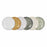 Serving Platter La Mediterránea Mei Porcelain Circular (ø 20,3 x 2,5 cm)