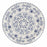 Flat Plate La Mediterránea Blur Porcelain 26 x 26 x 2 cm (6 Units) (Ø 26 cm)