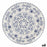Flat Plate La Mediterránea Blur Porcelain 26 x 26 x 2 cm (6 Units) (Ø 26 cm)