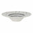 Pasta Dish Risotto La Mediterránea Barroc Porcelain (6 Units) (ø 28 x 6,8 cm)