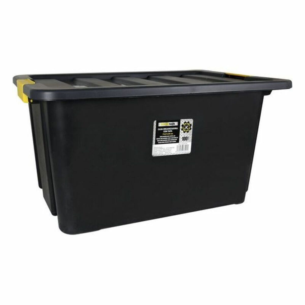 Storage Box with Lid Bricotech (100 L) (75 x 51 x 39 cm)